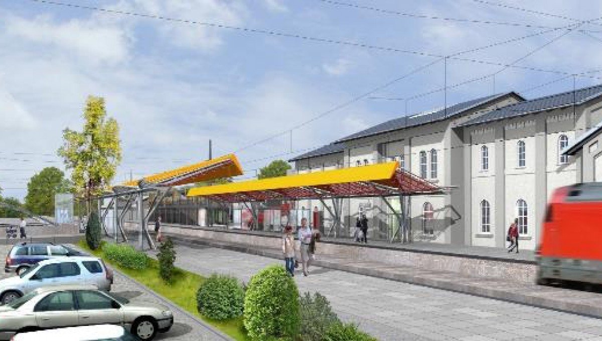 Abb. Um- / Neubau Bahnhof Emsdetten Projektsteuerung, Baumanagement, Bauüberwachung IBL mbH